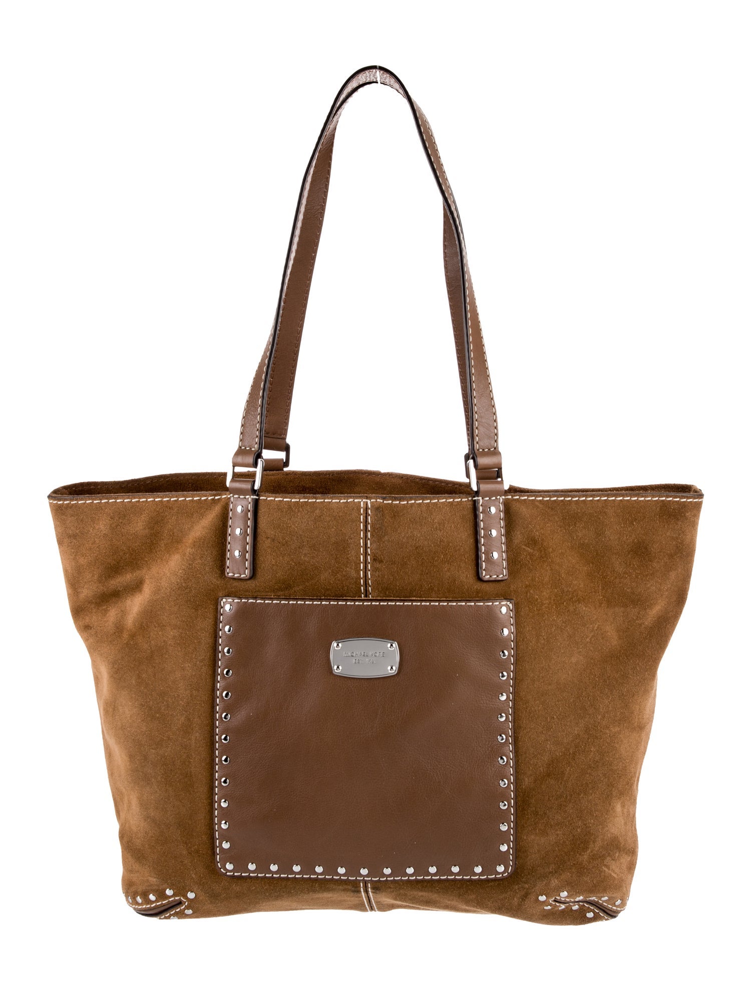 Michael Michael Kors Suede Shoulder Bag