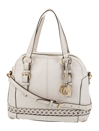Michael Michael Kors Leather Top Handle Bag
