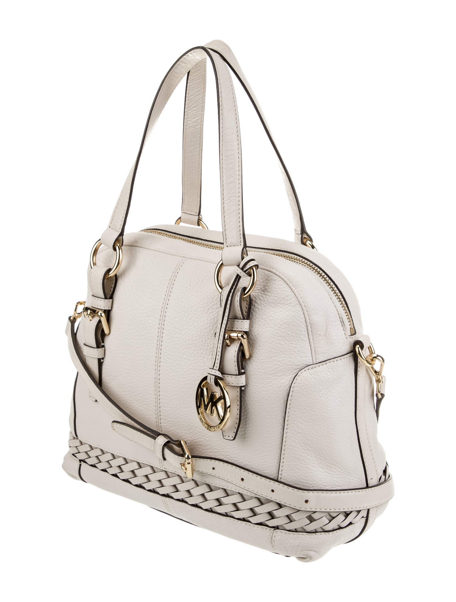 Michael Michael Kors Leather Top Handle Bag