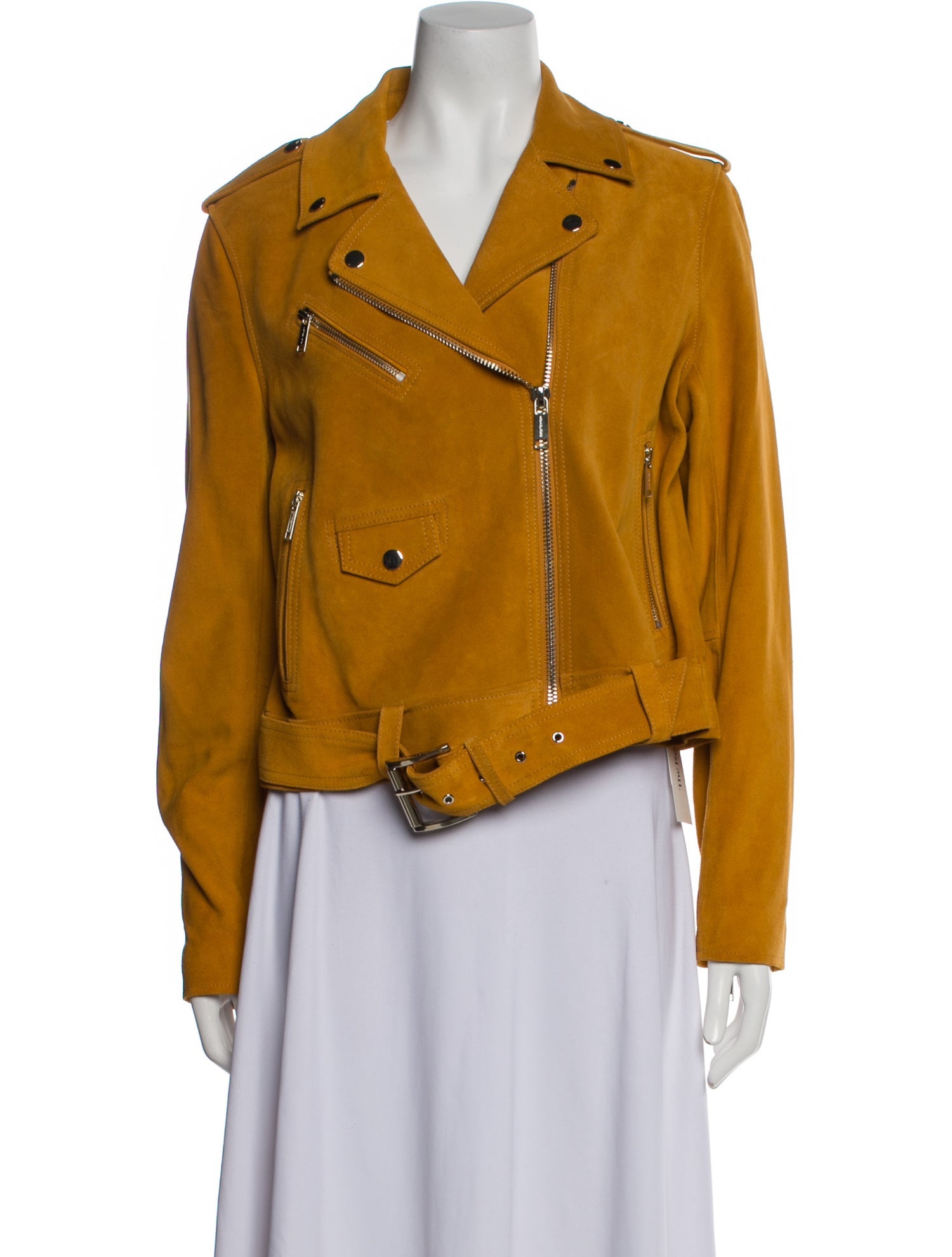 Michael Michael Kors Leather Biker Jacket w/ Tags