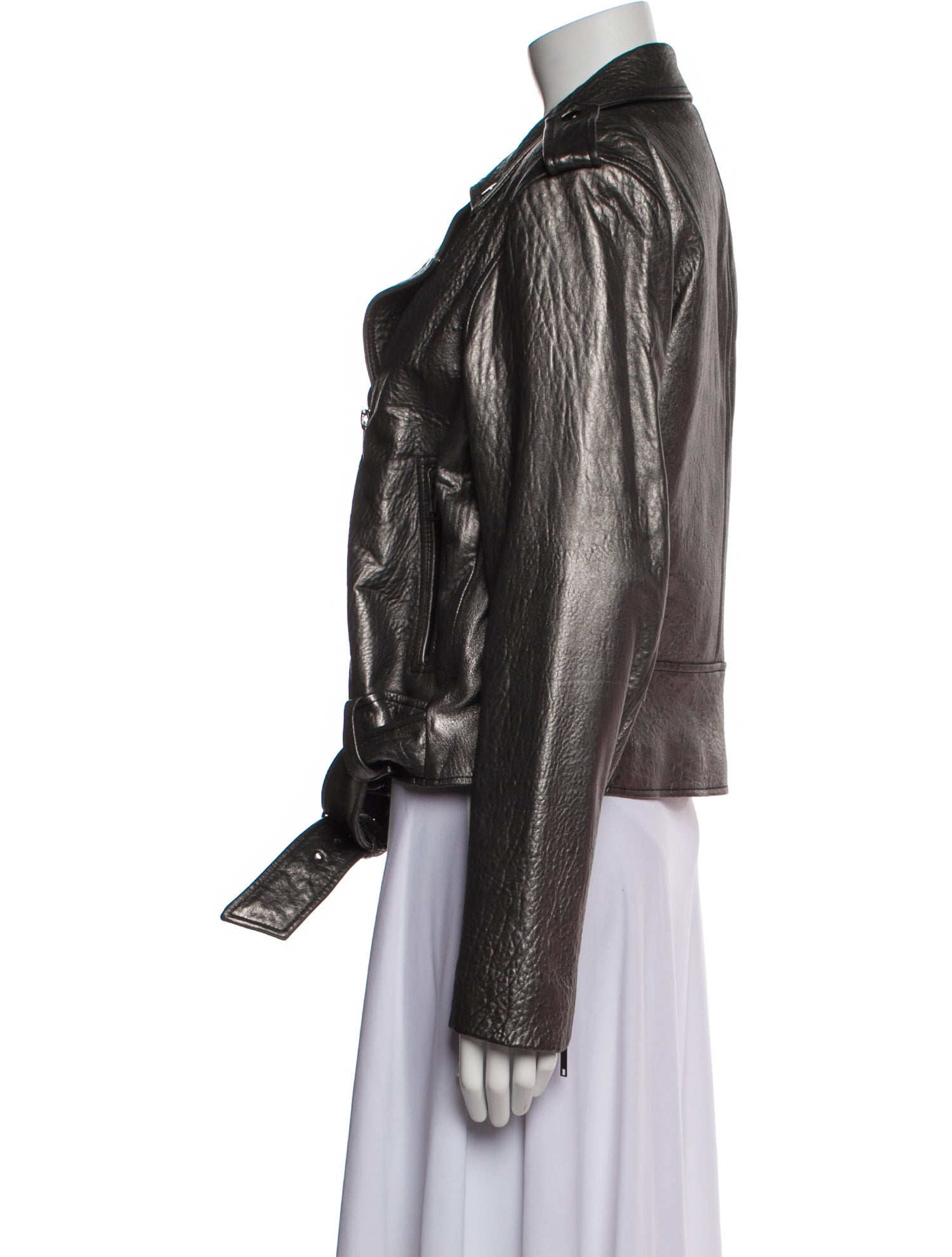 Michael Michael Kors Leather Biker Jacket w/ Tags