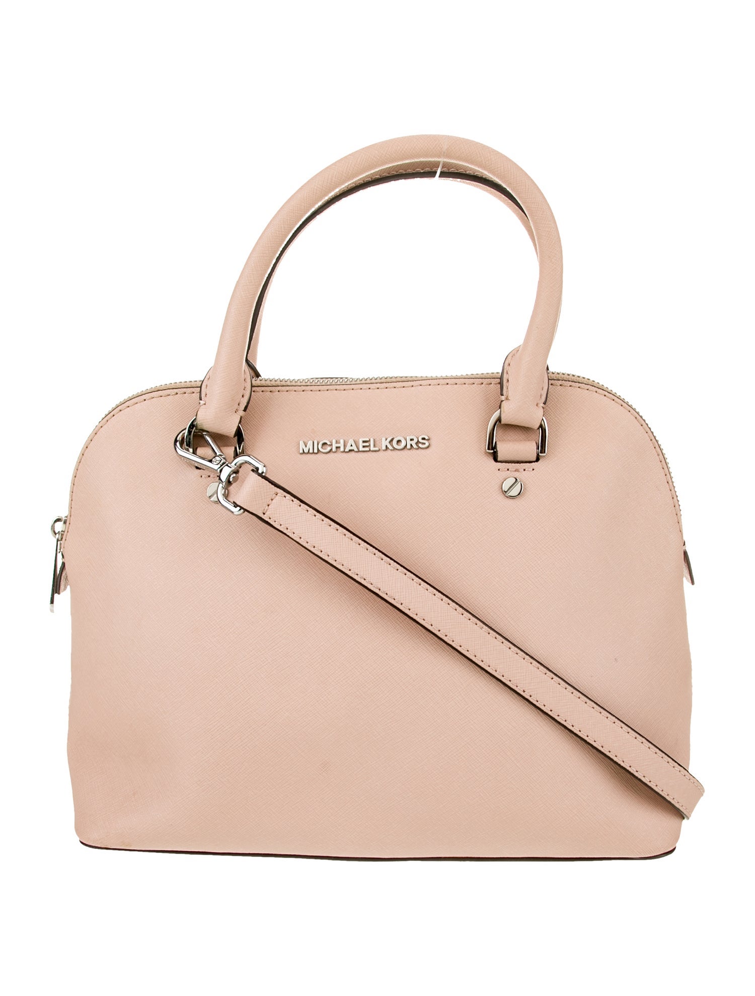 Michael Michael Kors Saffiano Leather Top Handle Bag
