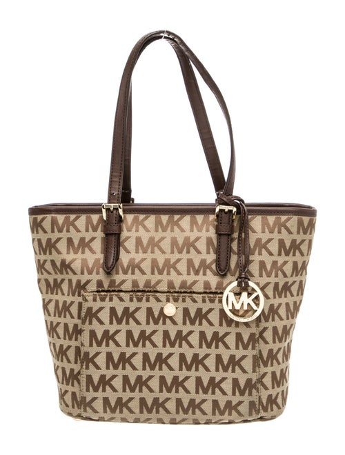 Michael Michael Kors Canvas Top Handle Bag