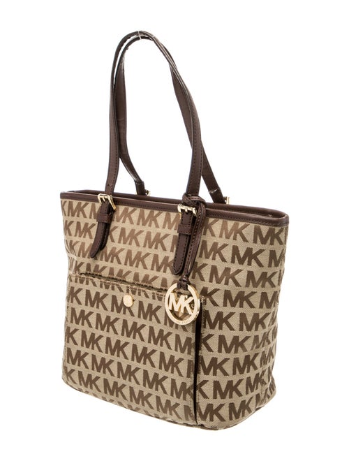 Michael Michael Kors Canvas Top Handle Bag