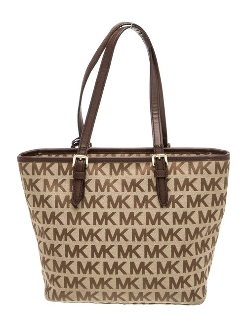 Michael Michael Kors Canvas Top Handle Bag