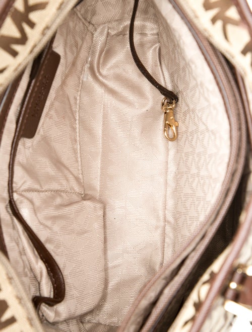 Michael Michael Kors Canvas Top Handle Bag