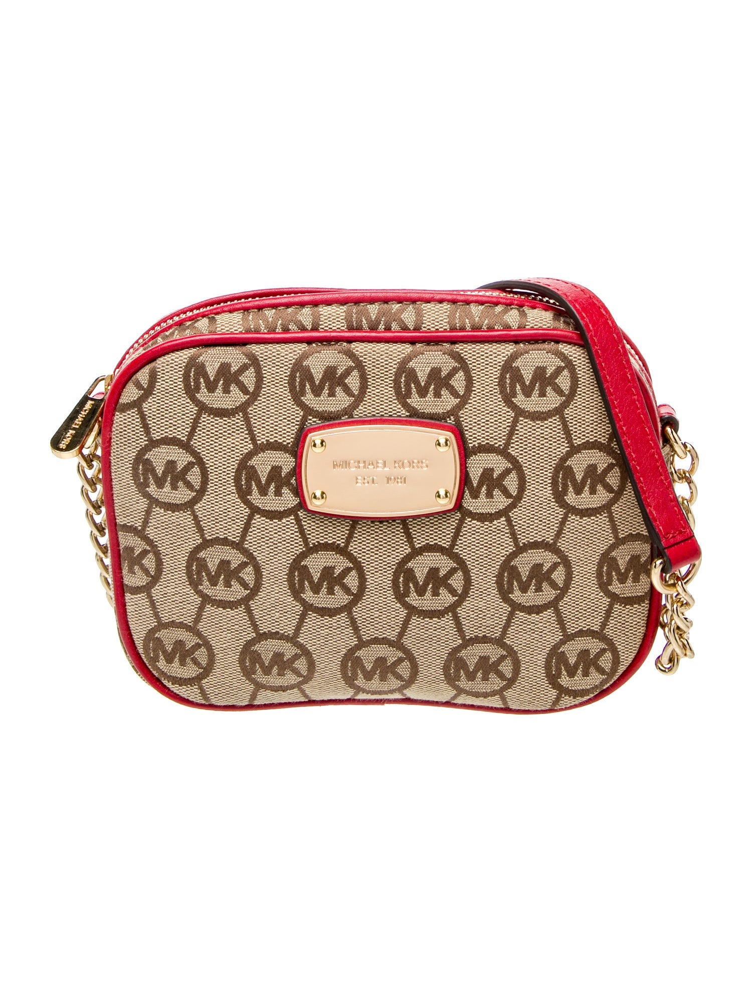 Michael Michael Kors Canvas Crossbody Bag