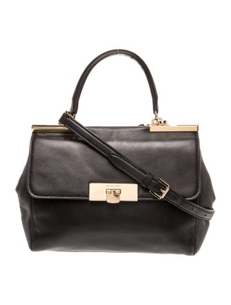 Michael Michael Kors Leather Top Handle Bag