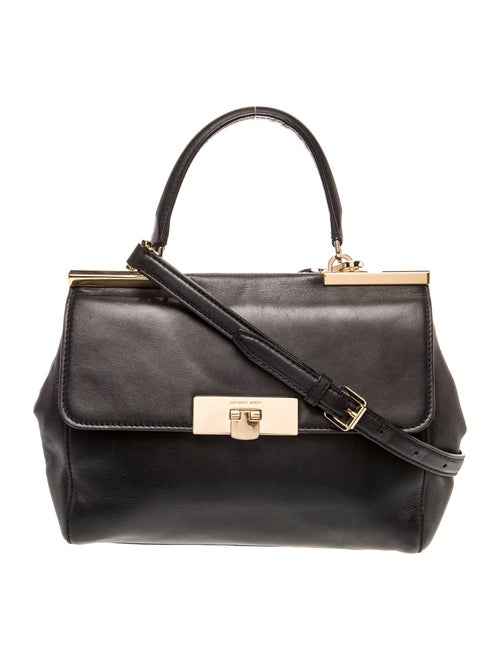 Michael Michael Kors Leather Top Handle Bag