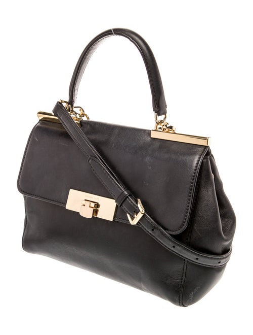 Michael Michael Kors Leather Top Handle Bag