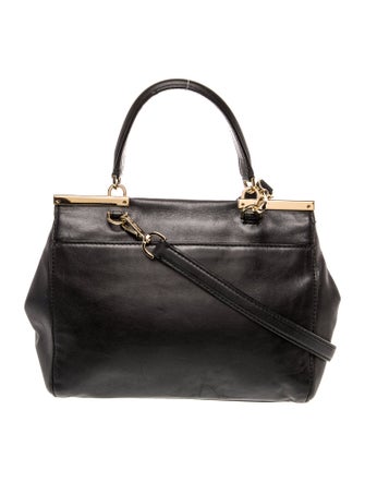 Michael Michael Kors Leather Top Handle Bag