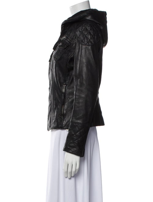 Michael Michael Kors Leather Biker Jacket