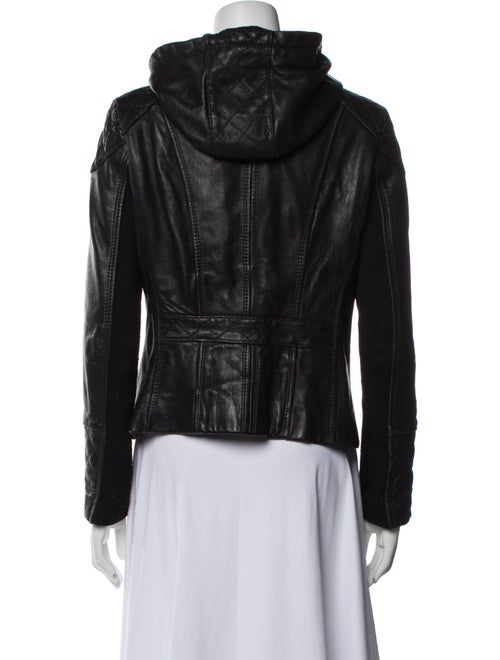 Michael Michael Kors Leather Biker Jacket