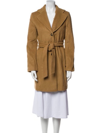 Michael Michael Kors Wool Fur Coat