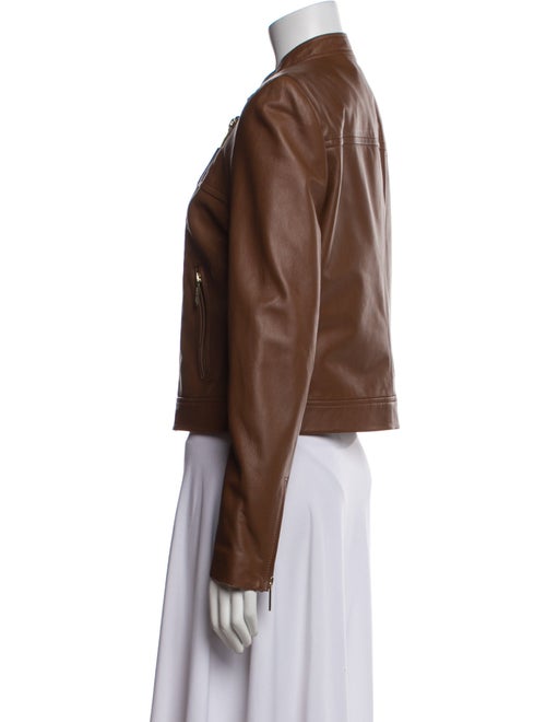 Michael Michael Kors Leather Biker Jacket