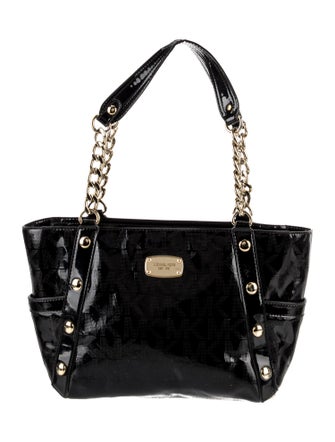 Michael Michael Kors Patent Leather Shoulder Bag