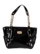 Michael Michael Kors Patent Leather Shoulder Bag