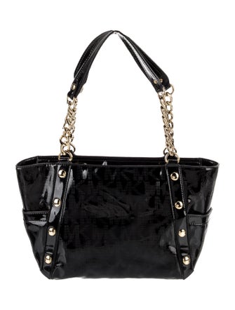 Michael Michael Kors Patent Leather Shoulder Bag