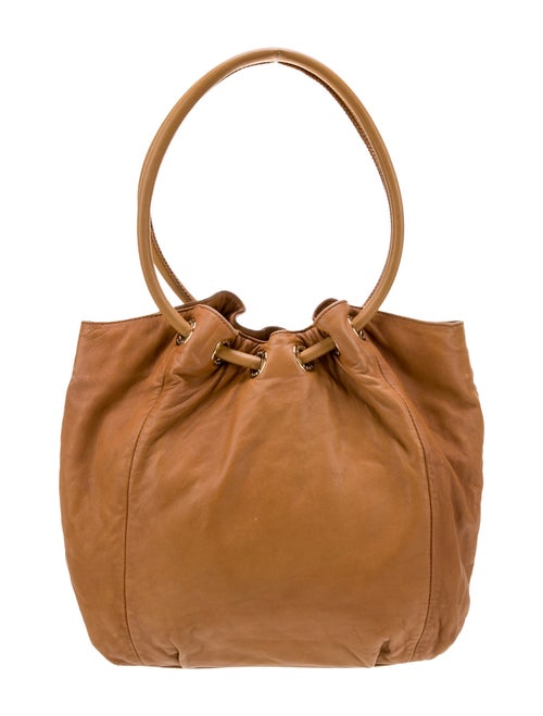 Michael Michael Kors Leather Top Handle Bag