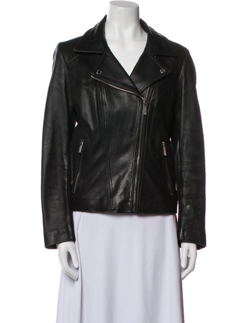 Michael Michael Kors Leather Biker Jacket
