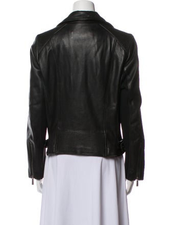 Michael Michael Kors Leather Biker Jacket