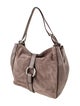 Michael Michael Kors Suede Shoulder Bag