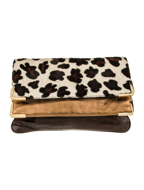Michael Michael Kors Leather Clutch