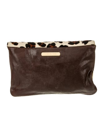 Michael Michael Kors Leather Clutch