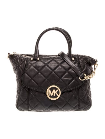 Michael Michael Kors Leather Top Handle Bag