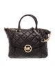 Michael Michael Kors Leather Top Handle Bag
