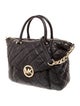 Michael Michael Kors Leather Top Handle Bag