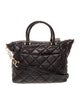 Michael Michael Kors Leather Top Handle Bag