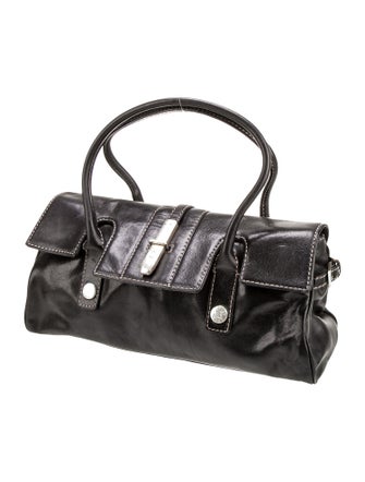 Michael Michael Kors Leather Top Handle Bag