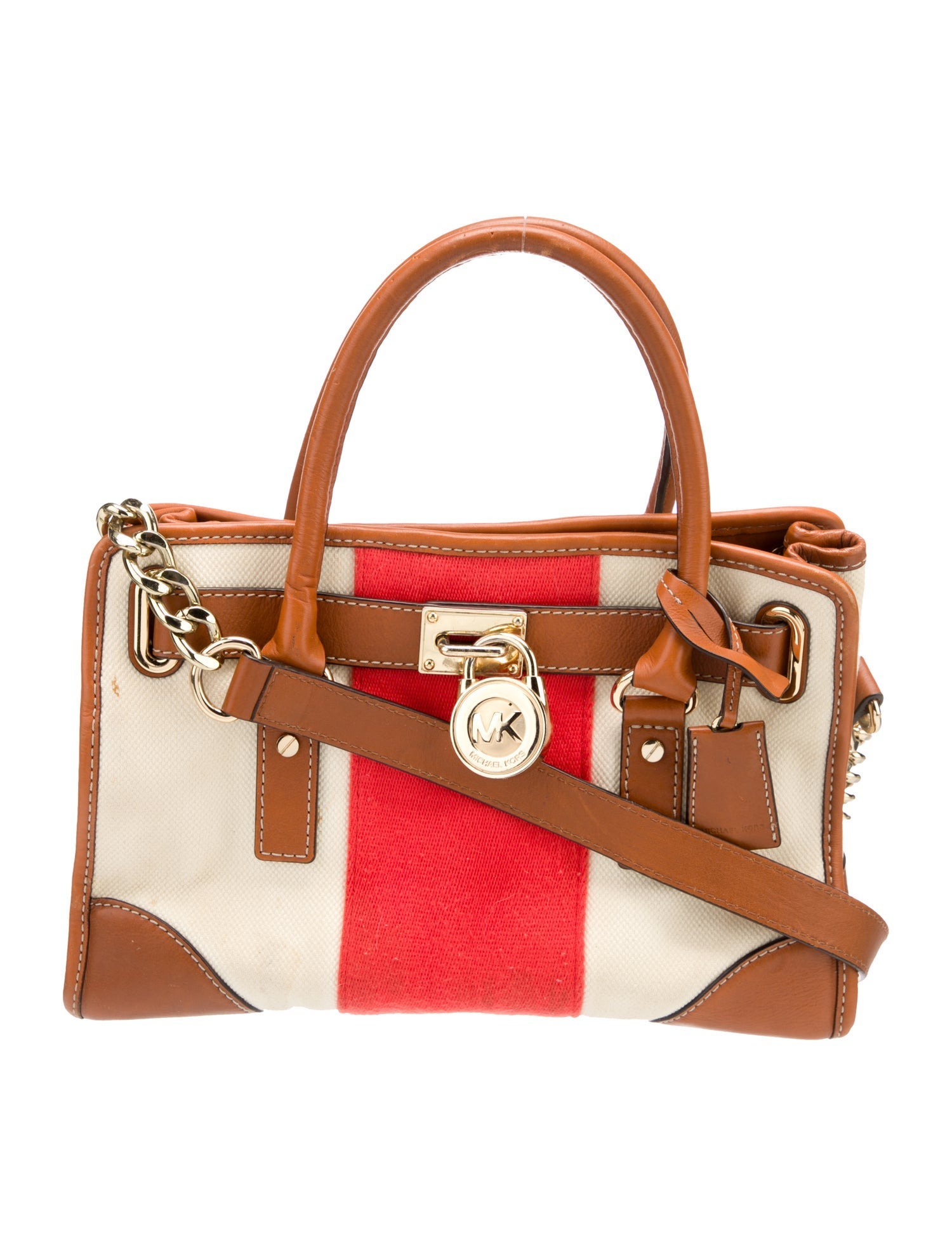 Michael Michael Kors Canvas Top Handle Bag