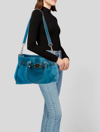 Michael Michael Kors Leather Top Handle Bag