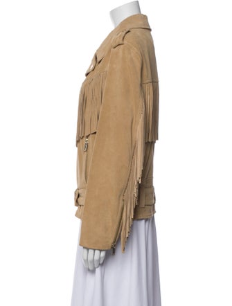 Michael Michael Kors Leather Biker Jacket