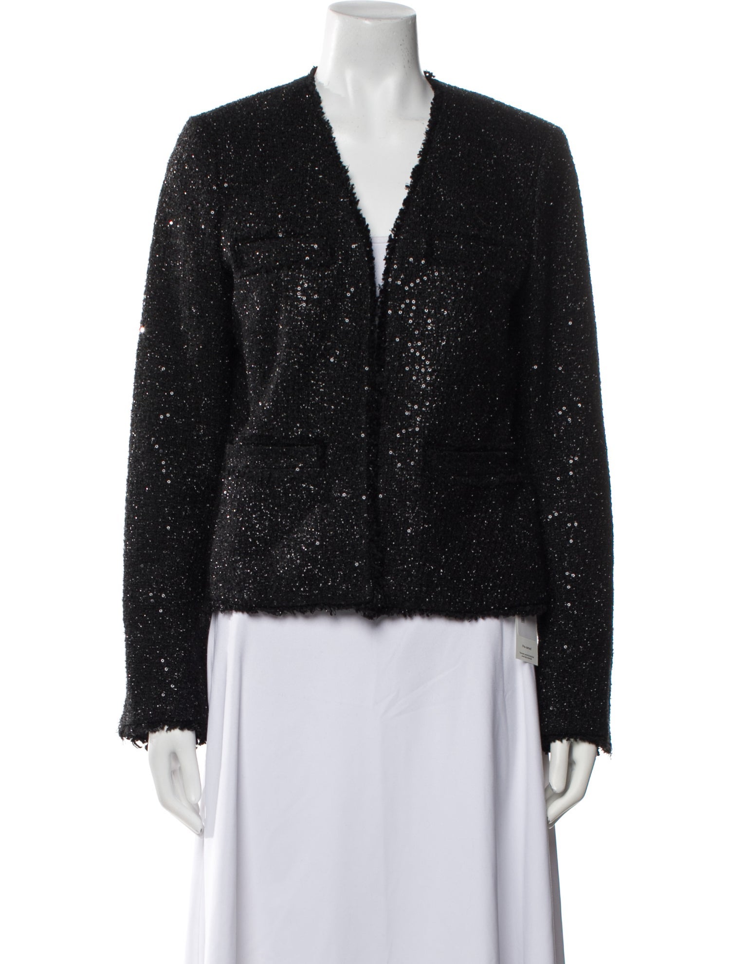 Michael Michael Kors Tweed Pattern Evening Jacket