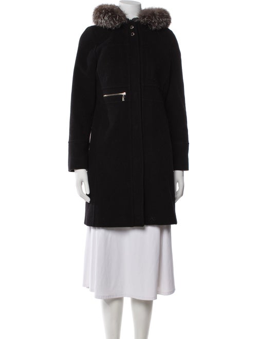 Michael Michael Kors Wool Fur Coat