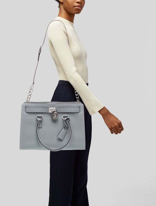 Michael Michael Kors Saffiano Leather Top Handle Bag