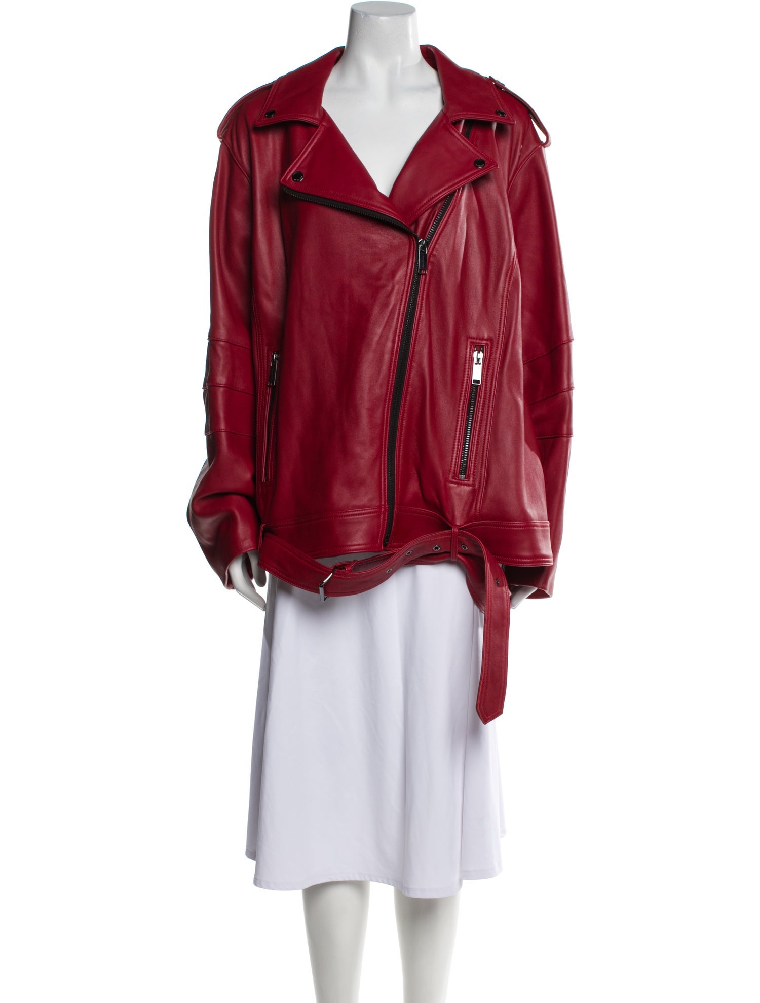 Michael Michael Kors Leather Biker Jacket w/ Tags