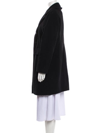 Michael Michael Kors Wool Faux Fur Coat