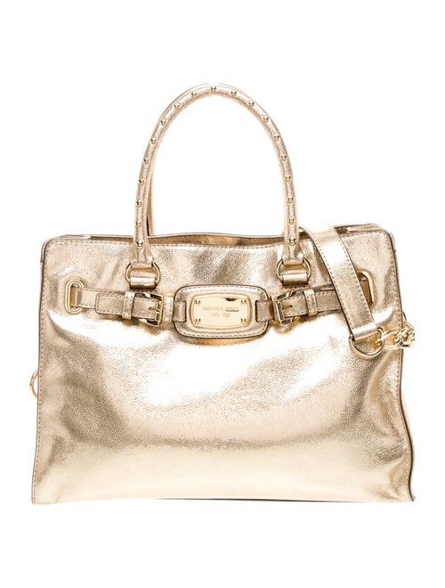 Michael Michael Kors Leather Weekender Bag