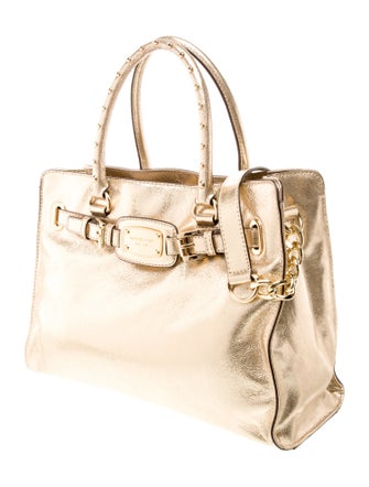 Michael Michael Kors Leather Weekender Bag