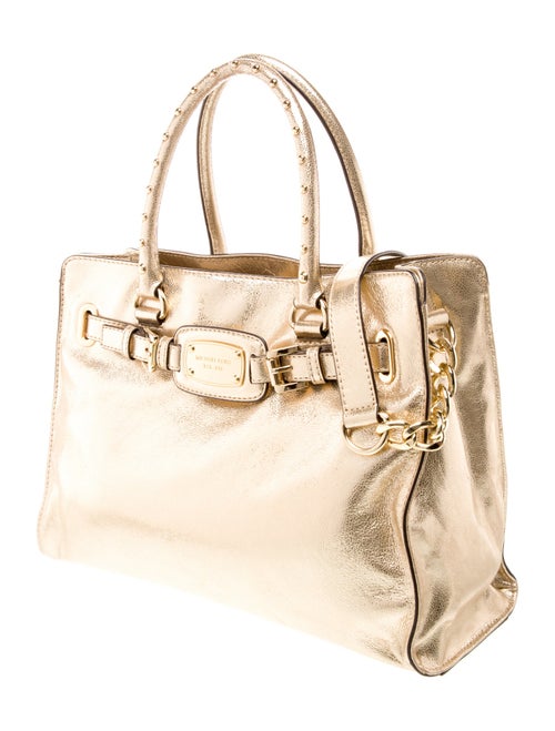 Michael Michael Kors Leather Weekender Bag