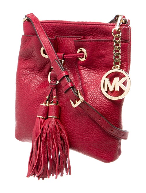 Michael Michael Kors Leather Bucket Bag