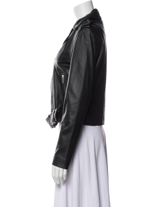 Michael Michael Kors Leather Biker Jacket