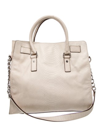 Michael Michael Kors Embossed Leather Shoulder Bag