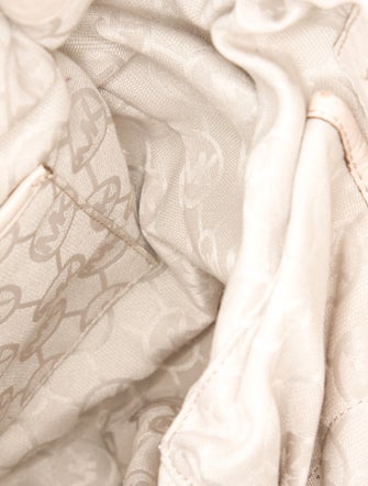 Michael Michael Kors Embossed Leather Shoulder Bag