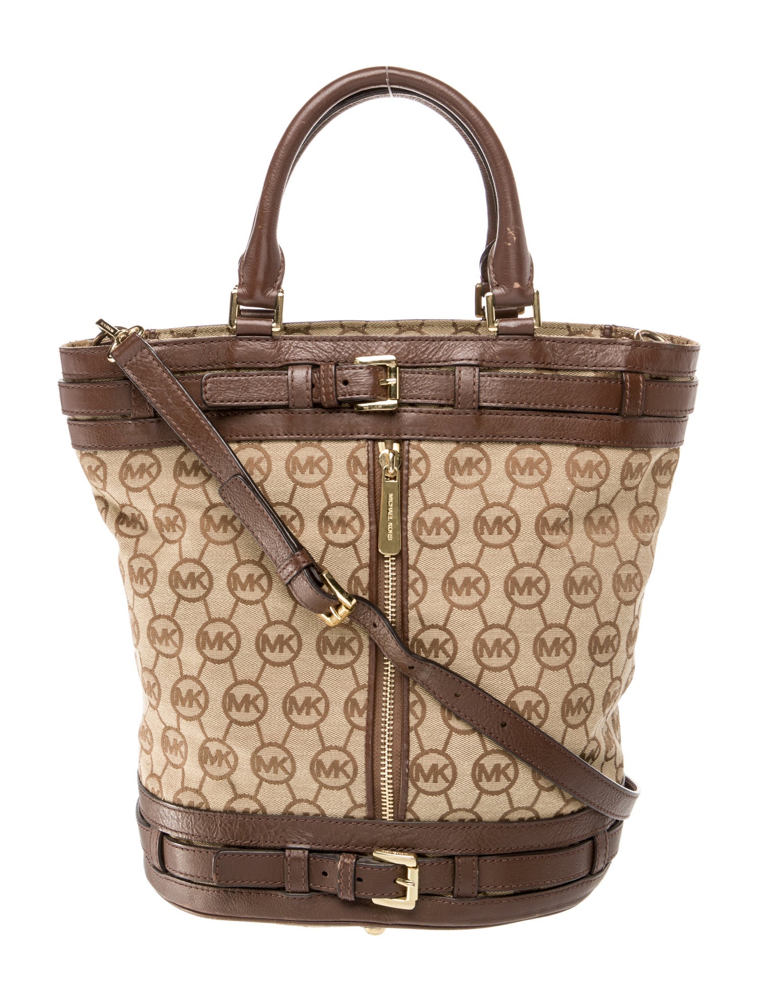 Michael Michael Kors Canvas Bucket Bag