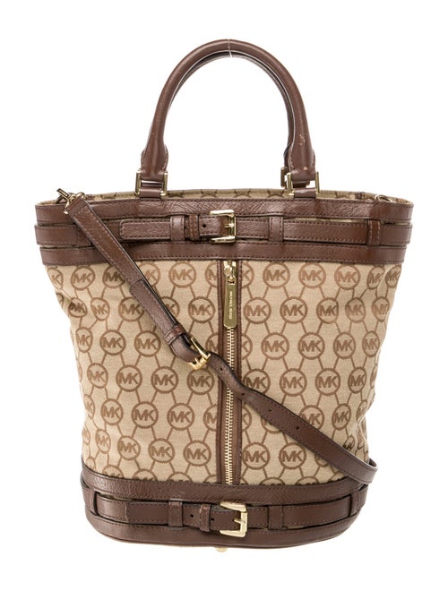 Michael Michael Kors Canvas Bucket Bag